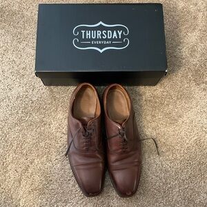 Thursday Boot Co. Brown Leather Dress Shoes-Size 10.5